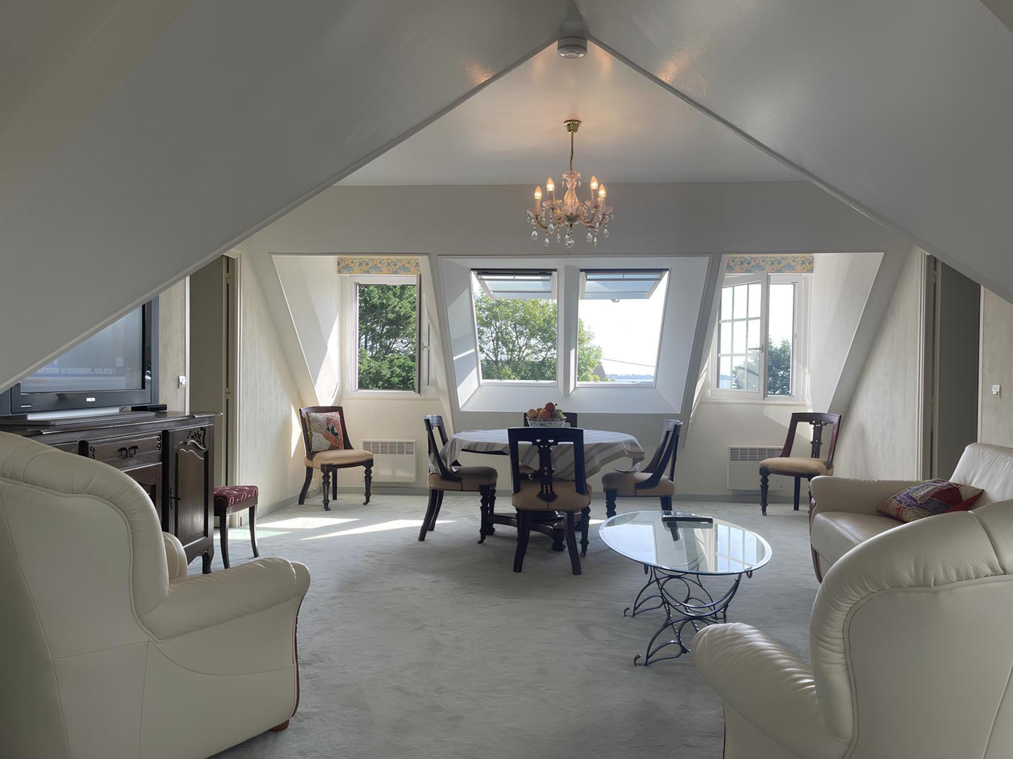 Duplex Bellevue, Vue Mer, A 50M De La Plage! Réville Zewnętrze zdjęcie