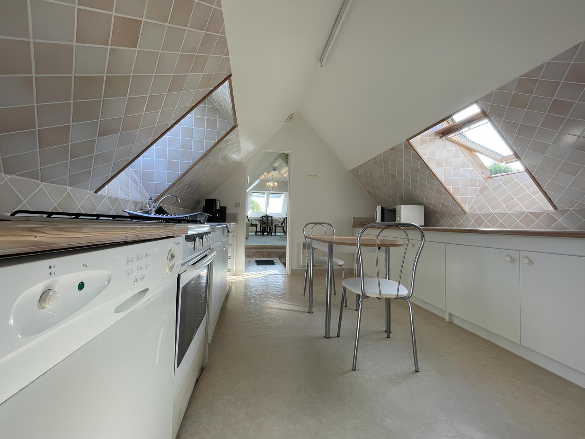 Duplex Bellevue, Vue Mer, A 50M De La Plage! Réville Zewnętrze zdjęcie
